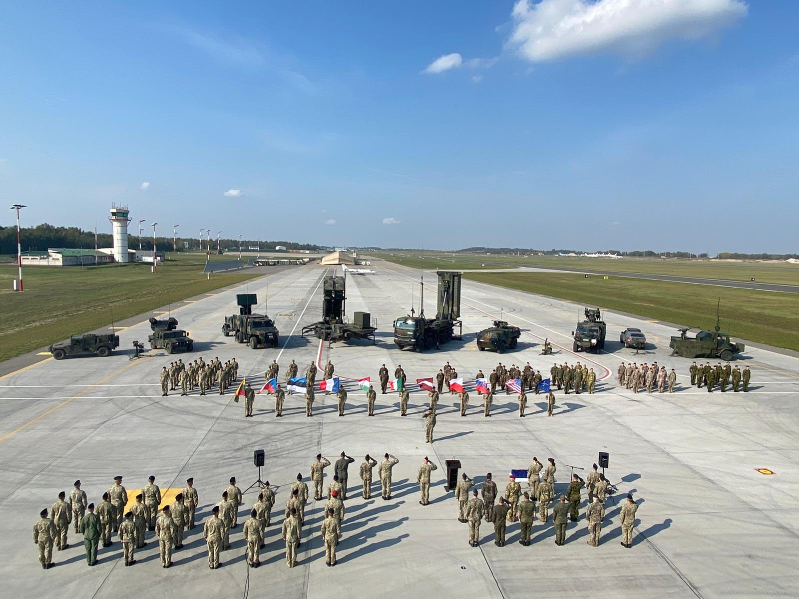 Lithuanian air base highlights US investments in Europe that followed Russian invasion of Ukraine