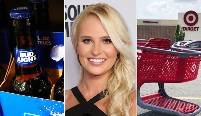 Conservative commentator Tomi Lahren commended conservatives' boycotts against Bud Light and Target, saying they are 