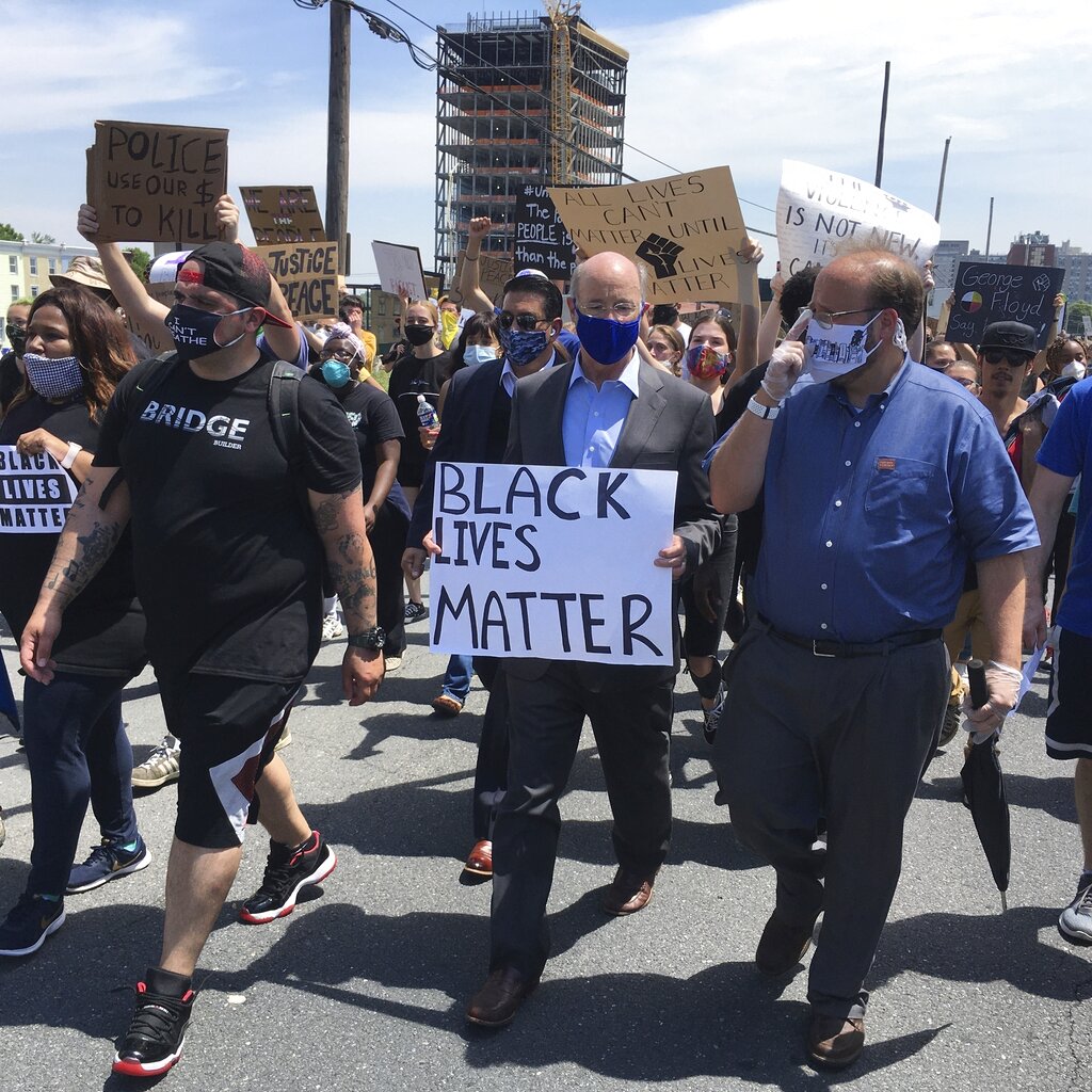 By attending protest after months of lockdowns, Gov. Tom Wolf sends mixed message to Pennsylvanians