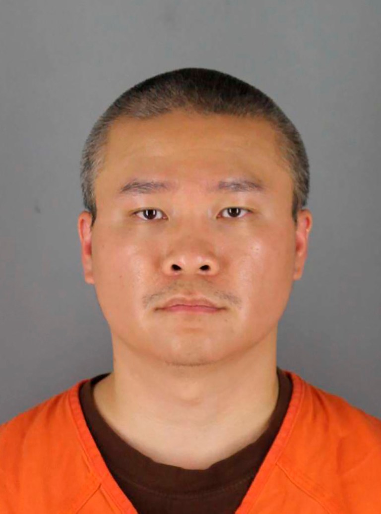This combination of photos provided by the Hennepin County Sheriff's Office in Minnesota on Wednesday, June 3, 2020, shows Tou Thao.