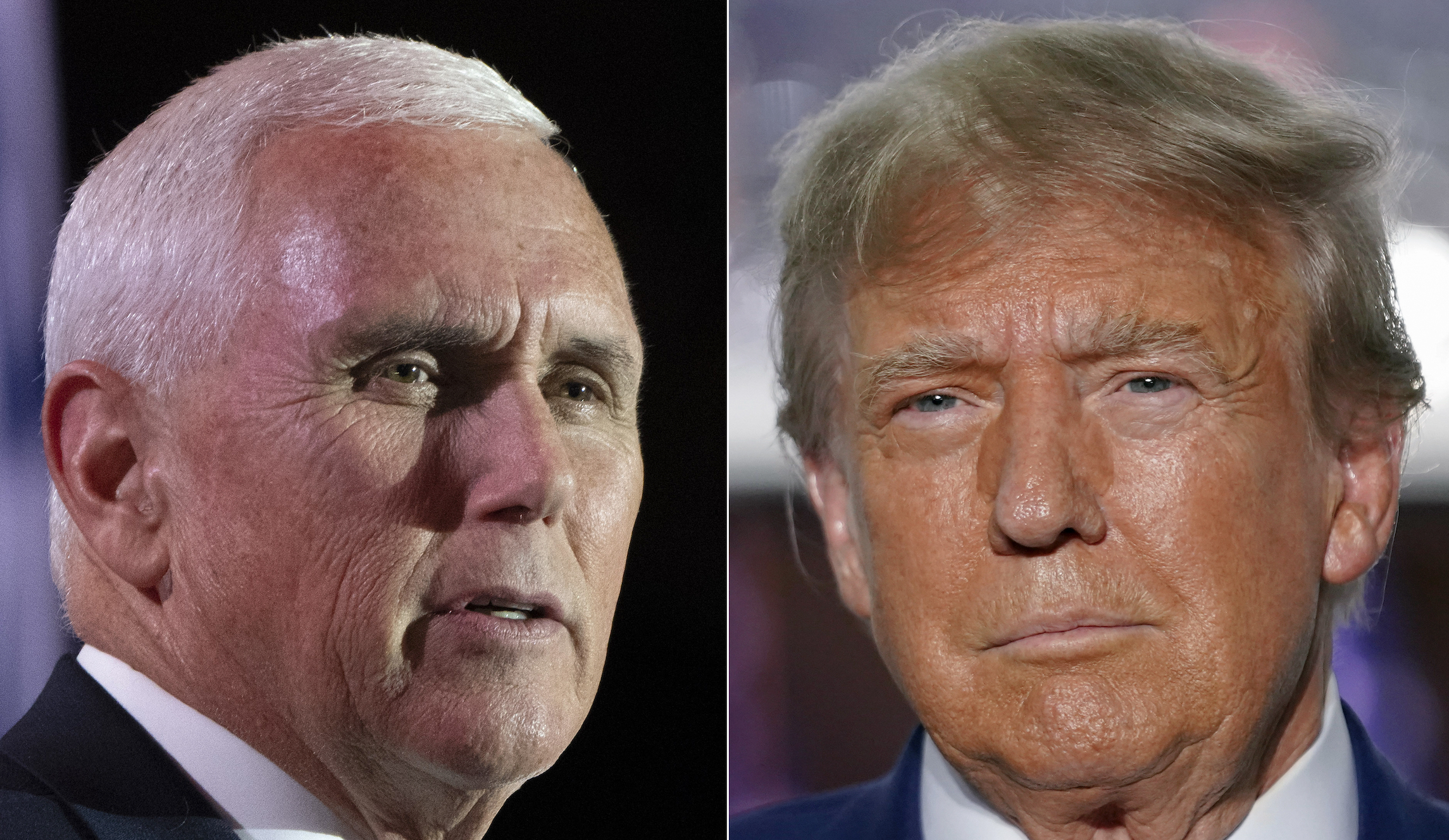 Pence none the politically richer for Trump straddle