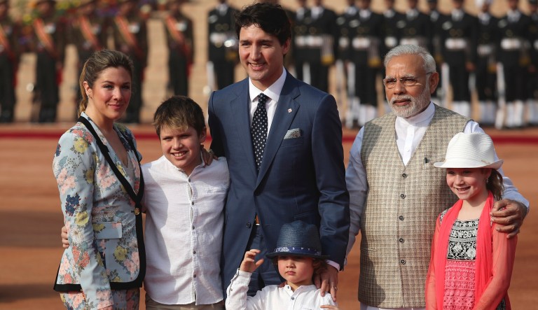 ‘Daddy’s on an important phone call’: Trudeau balancing single fatherhood with leading Canada while wife quarantined