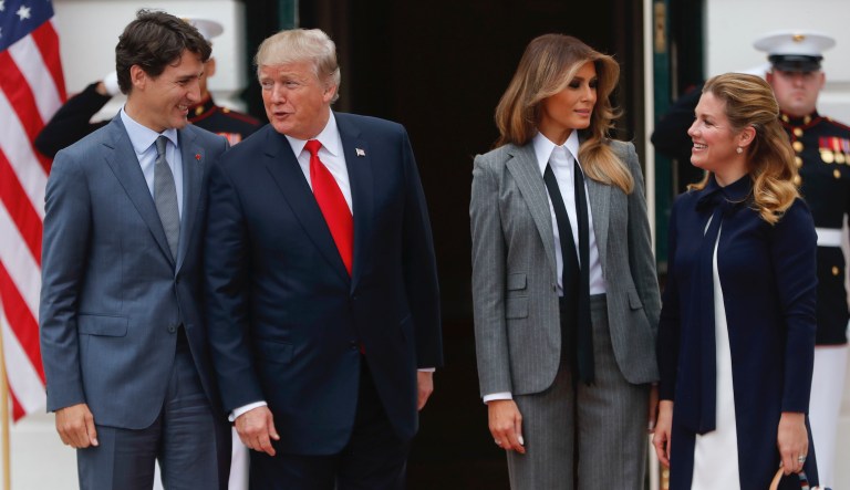 Melania Trump speaks with Trudeau’s wife after coronavirus recovery