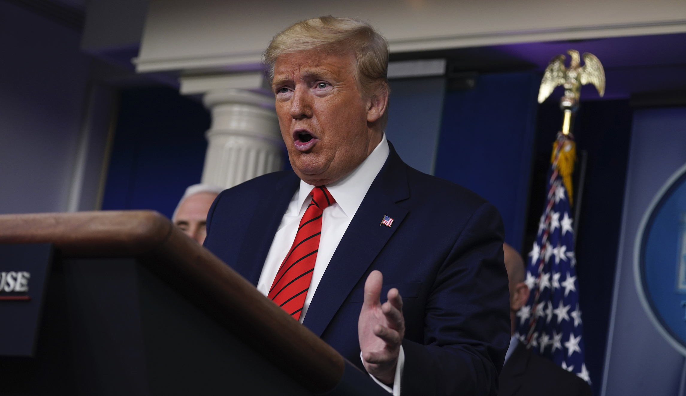 Trump: I got tested for coronavirus because media ‘were driving everyone crazy’