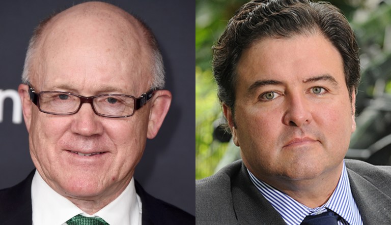 Woody Johnson, U.S. ambassador to the U.K., and Duke Buchan, U.S. ambassador to Spain.