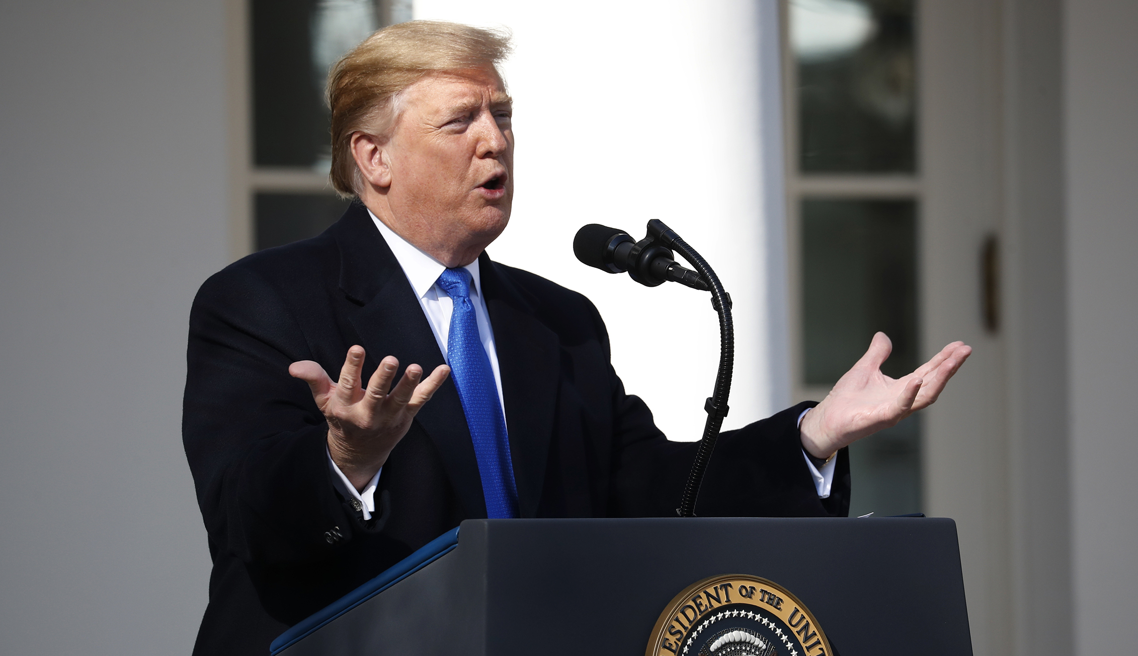 Immigration groups blame Trump for manufacturing a border ‘crisis’