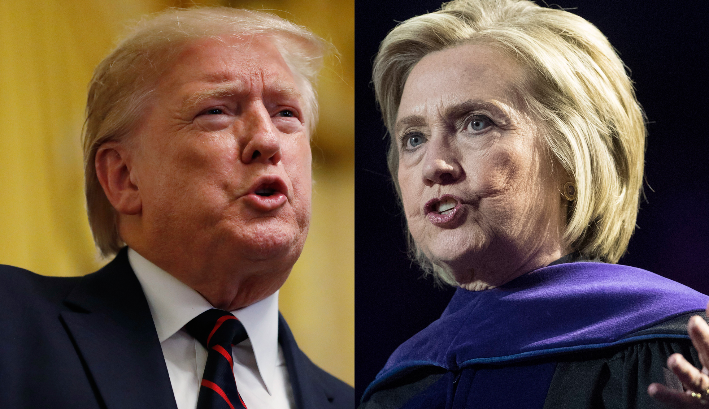‘Don’t tempt me’: Hillary Clinton warns Trump on dare to run in 2020