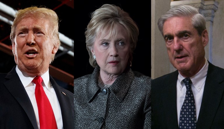 Donald Trump Hillary Clinton Robert Mueller