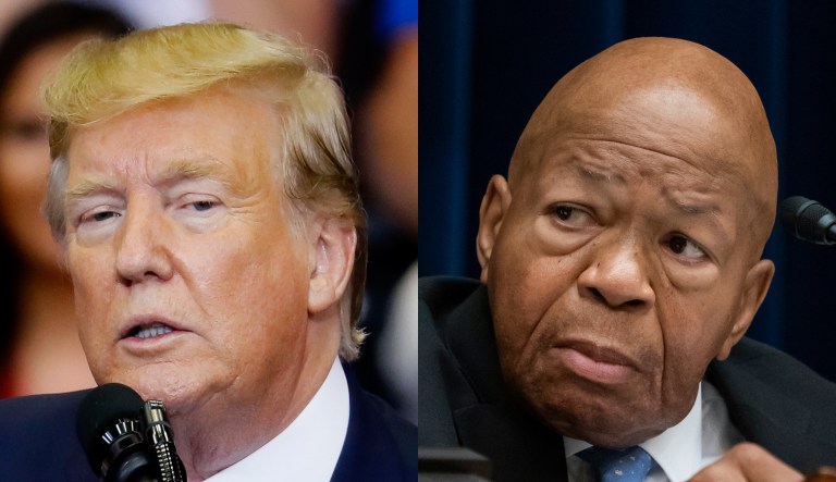 Donald Trump, Elijah Cummings.