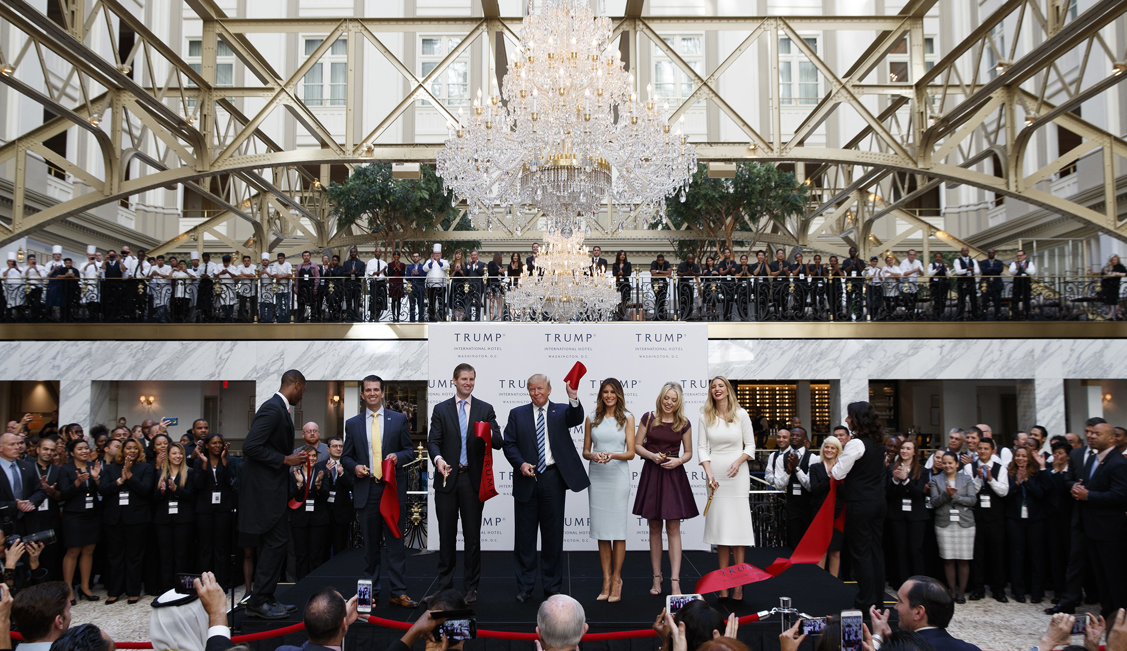 COVID-19 complicates Trump plans for election night party at his DC hotel
