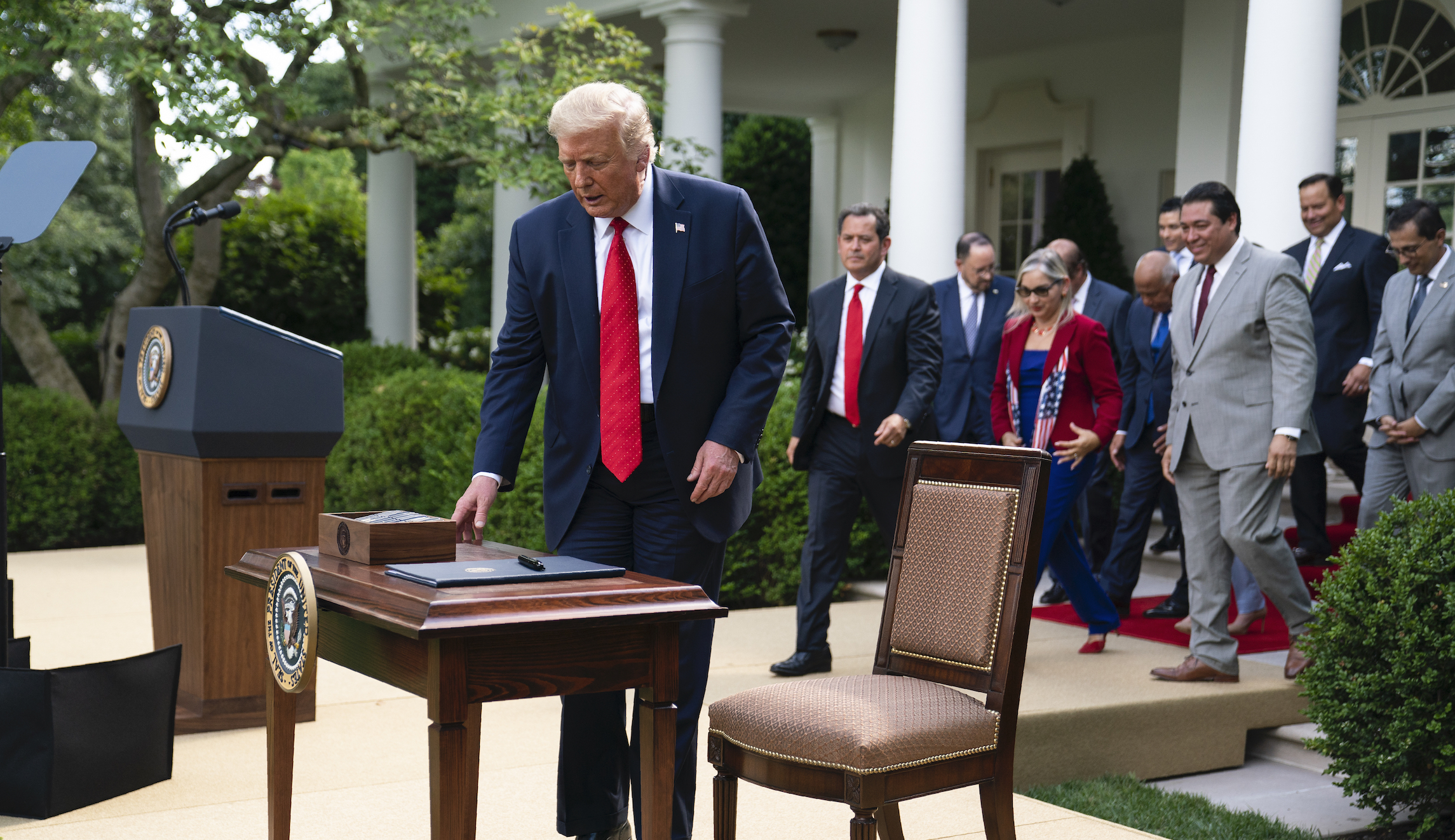Trump signs executive orders aimed at lowering prescription drug costs