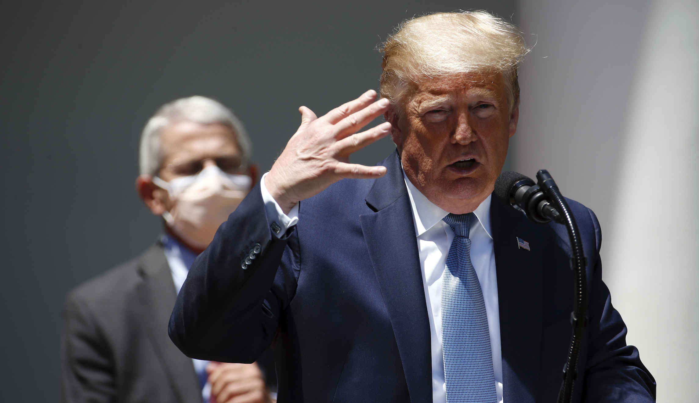 Trump spikes Fauci’s NFL coronavirus concerns