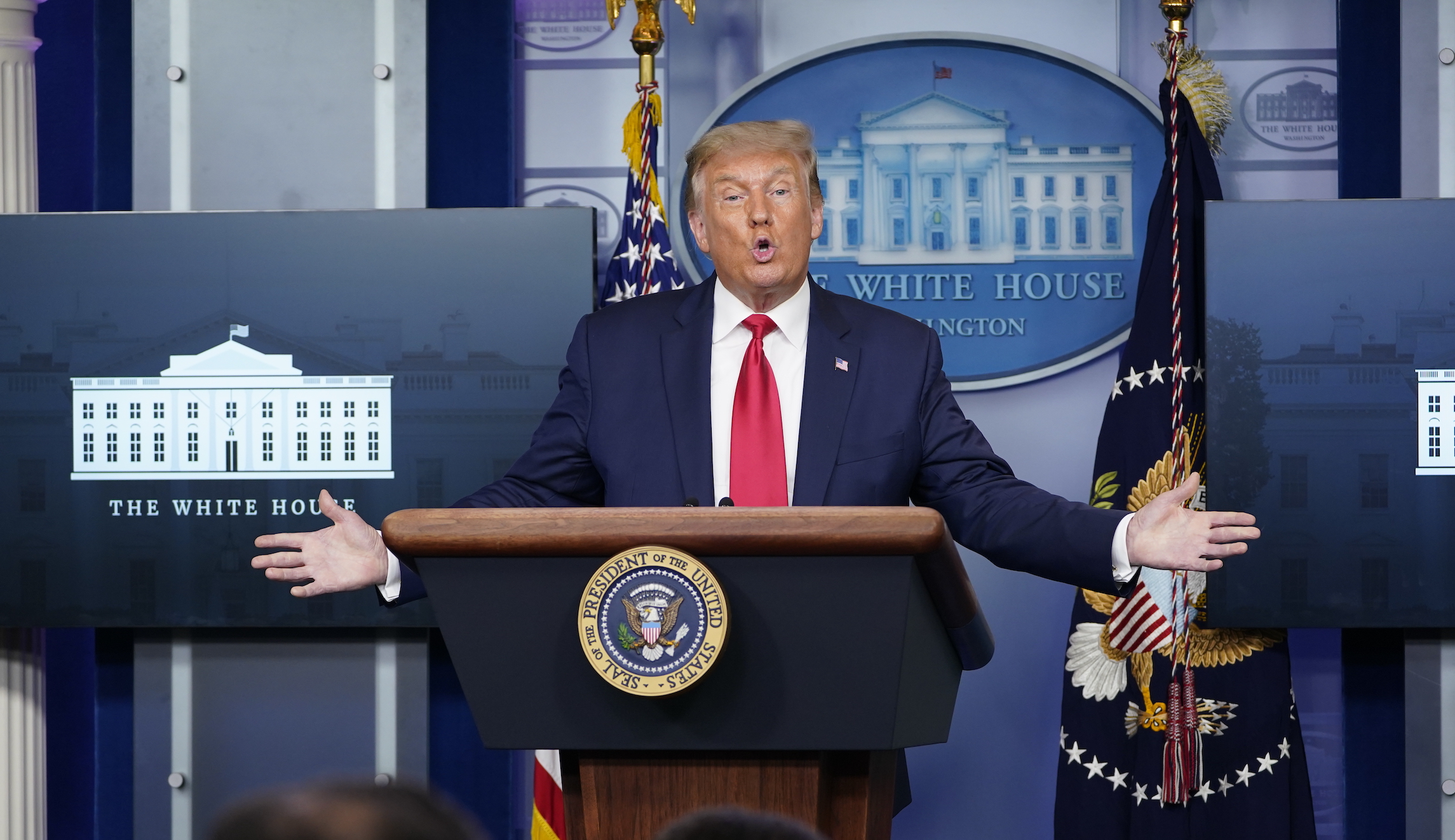 Trump accuses Biden of campaigning against a coronavirus vaccine