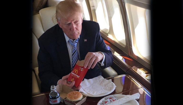 Trump McDonald's
