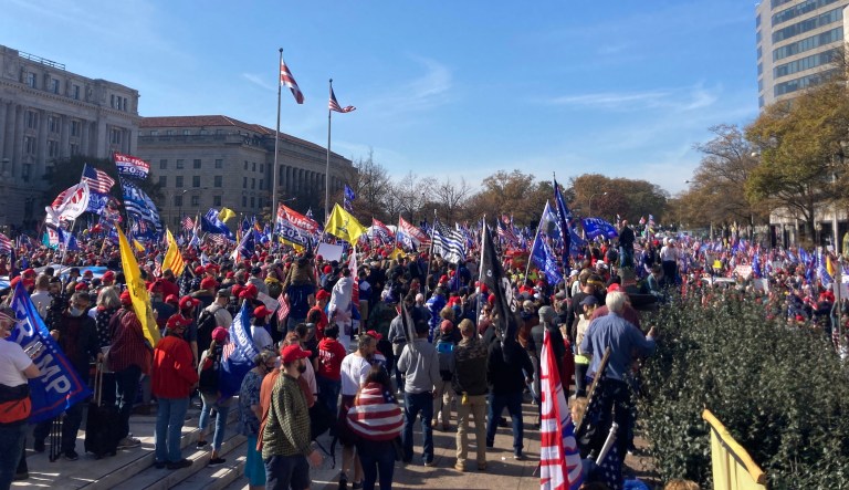 Trump rally - Washington D.C. on 11/14/2020
