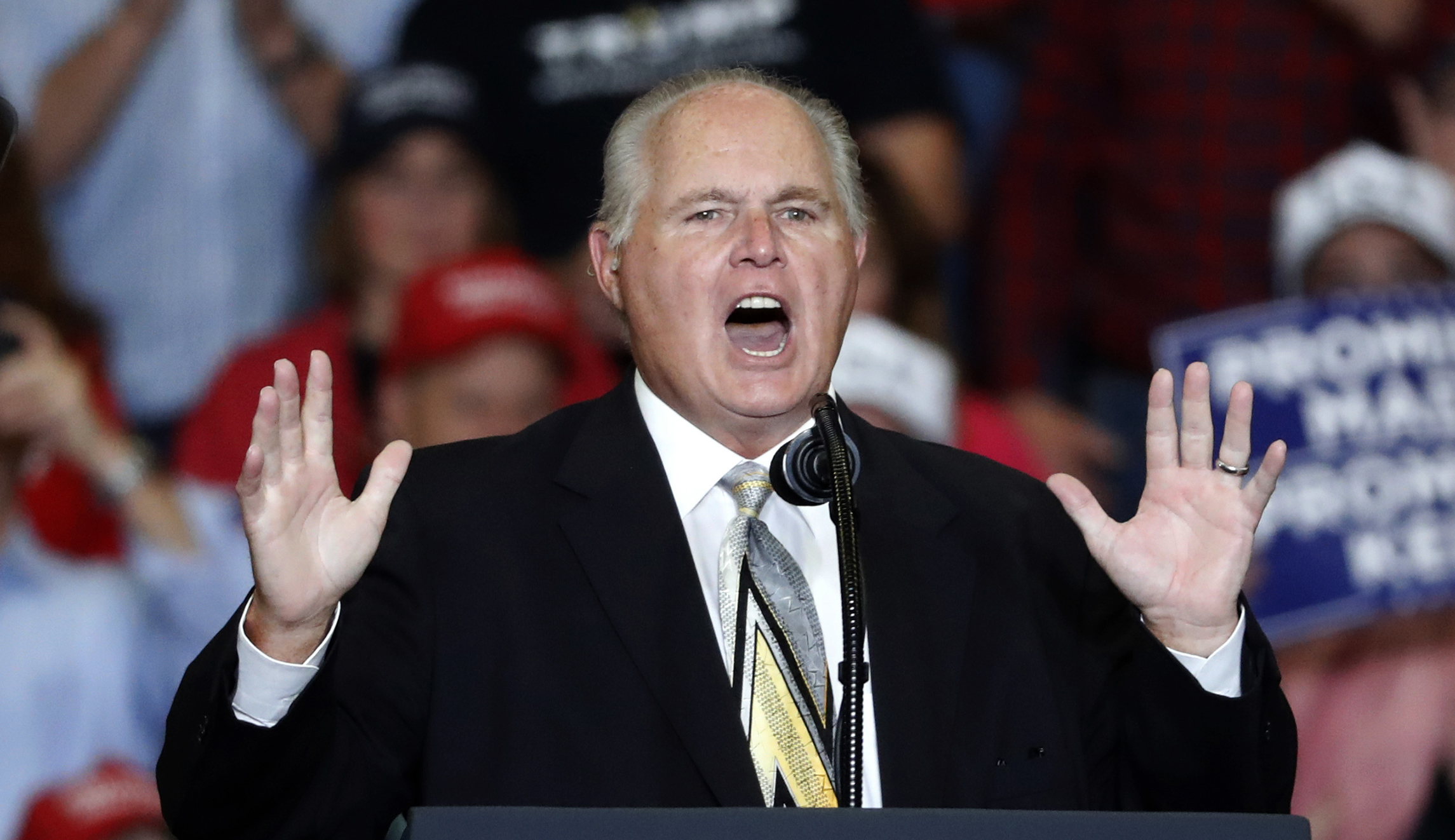 ‘It’s nothing’: Rush Limbaugh says conservatives are acting ‘scared’ over ‘send her back’ chants