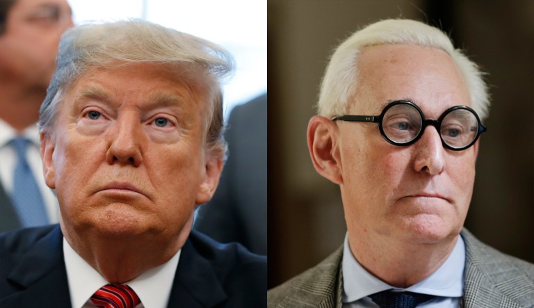 Donald Trump and Roger Stone