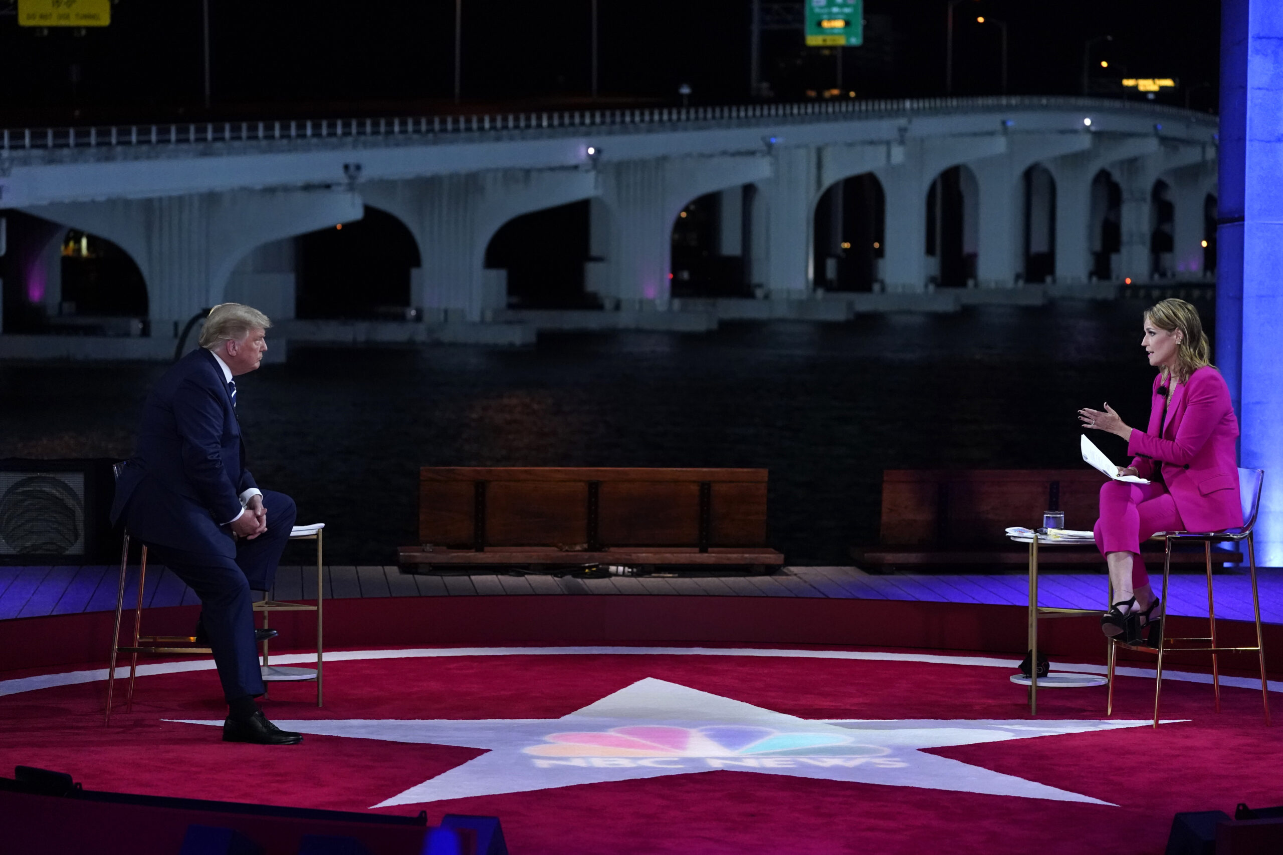 Trump again doesn’t condemn QAnon and says it is ‘very much against pedophilia’