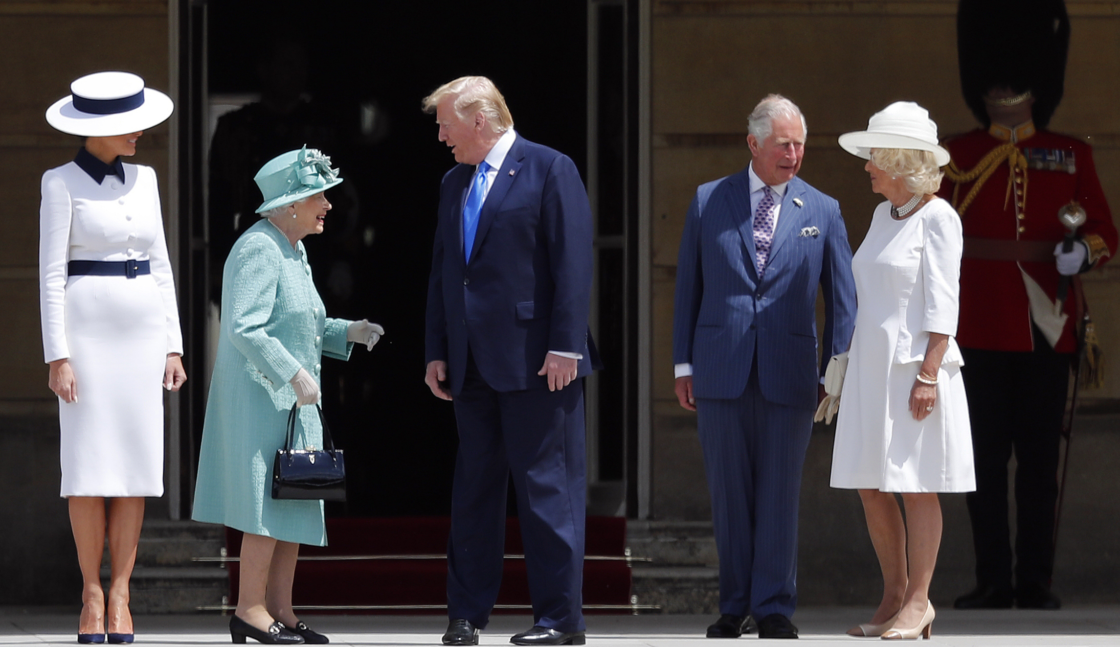 Queen to offer teetotal Trump red, white, and dessert wine, champagne, and port