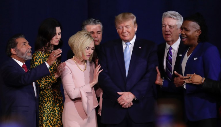 Trump: 2020 Democratic candidates ‘trying to punish religious believers’