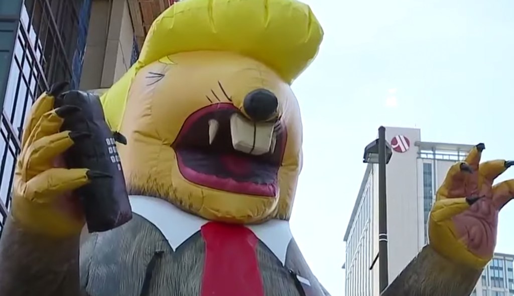‘Trump Rat’ debuts in Baltimore
