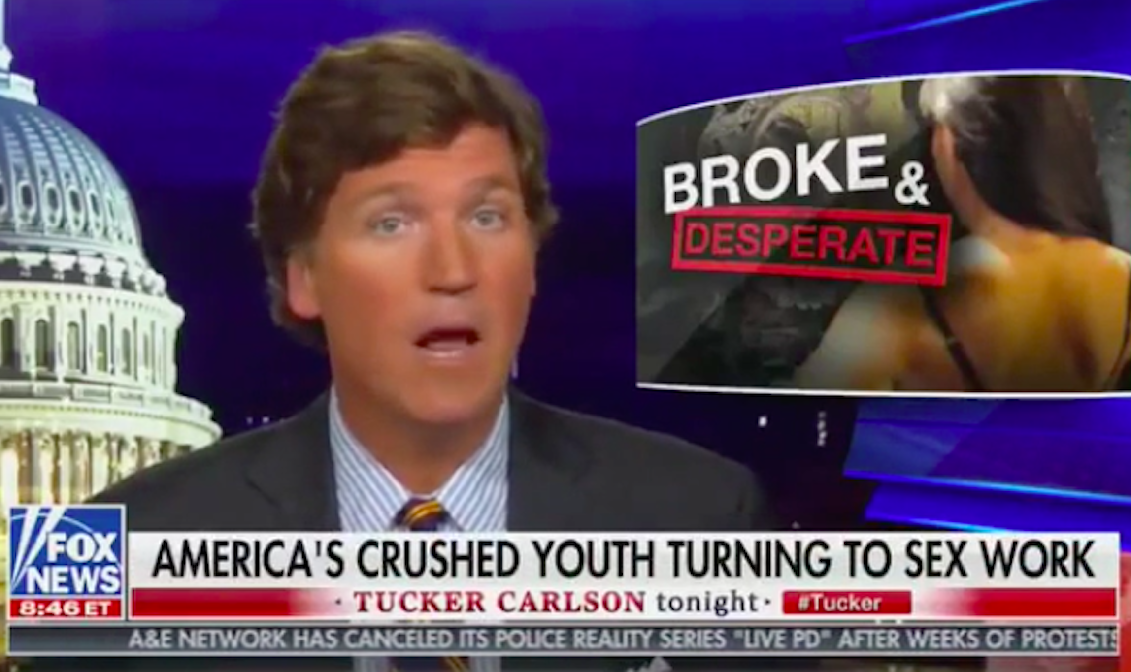 ‘They are too weak’: Tucker Carlson accuses GOP of rewarding rioters with inaction