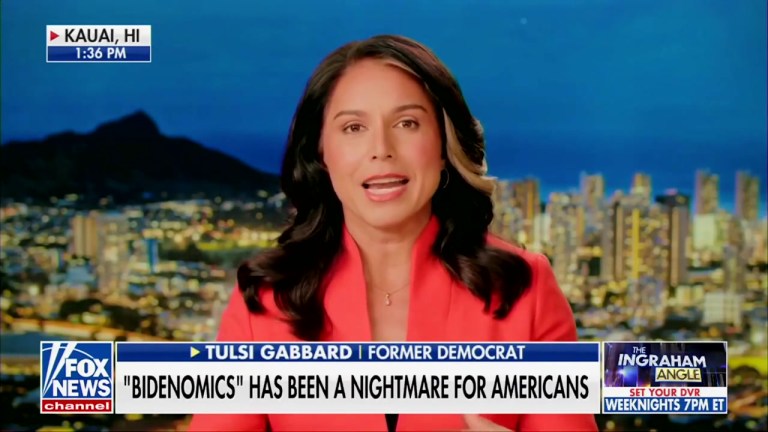 Tulsi Gabbard says Biden’s overspending ‘will affect us for generations to come’
