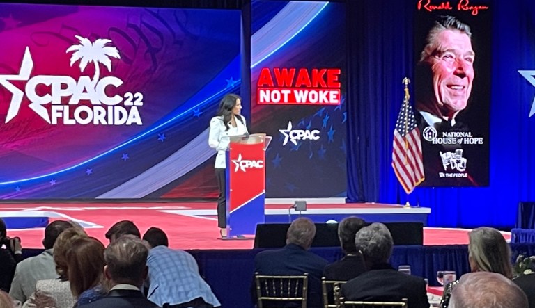 Tulsi Gabbard torches cancel culture and is feted at CPAC despite being Democrat