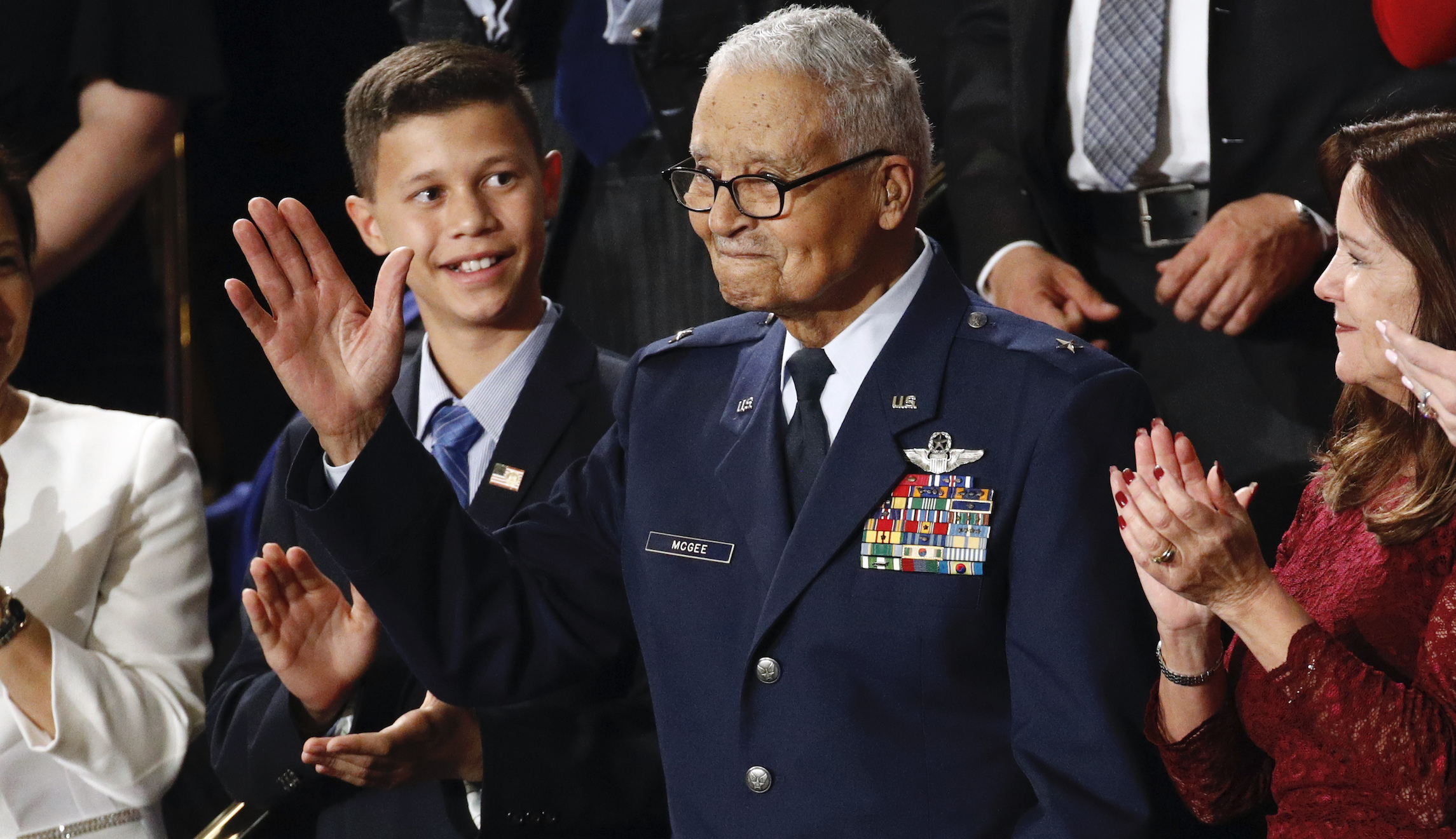 The View host calls Tuskegee Airman at Trump State of the Union a ‘political prop’