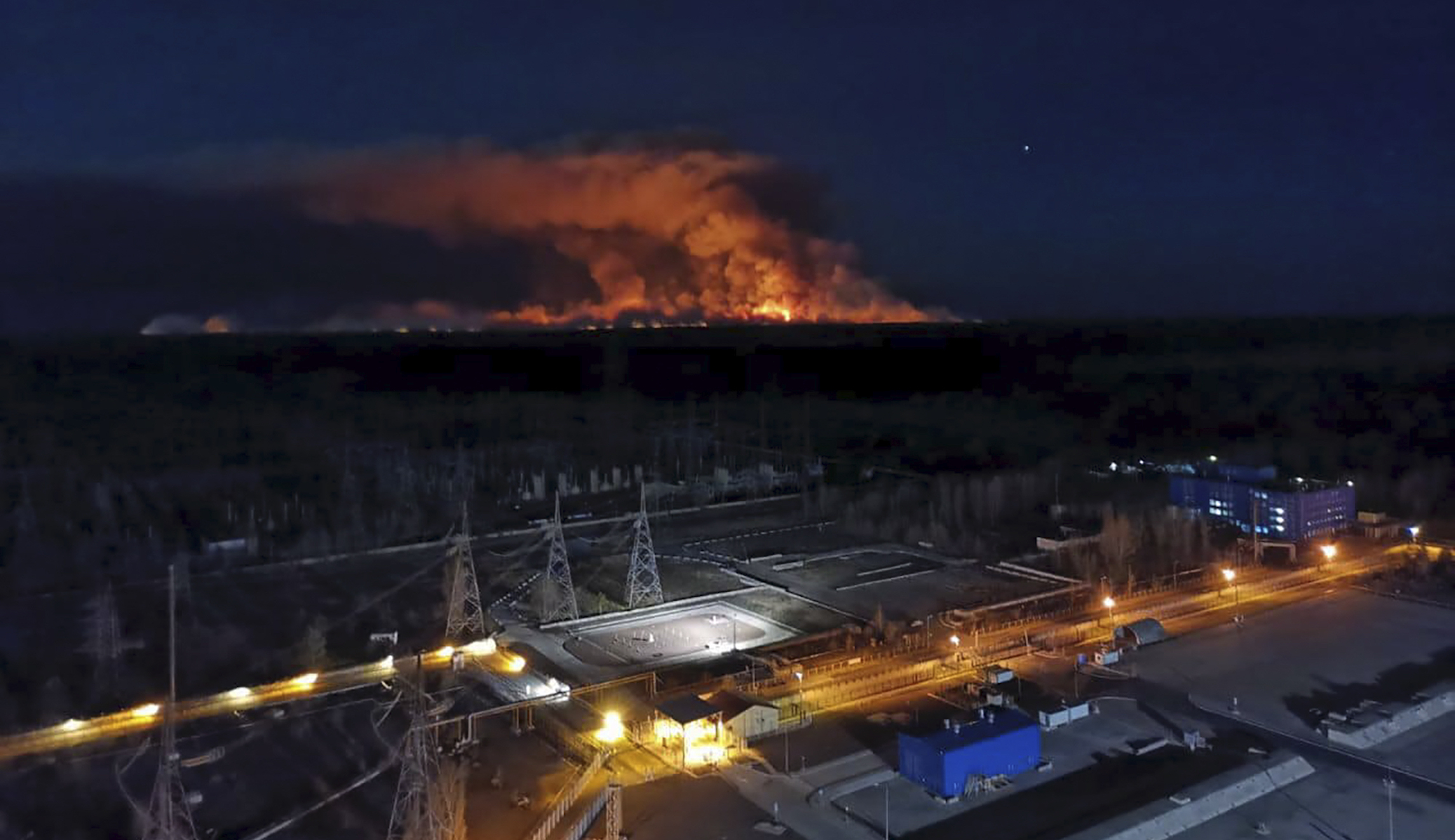 Chernobyl Fires