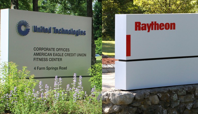 United Technologies, Raytheon.