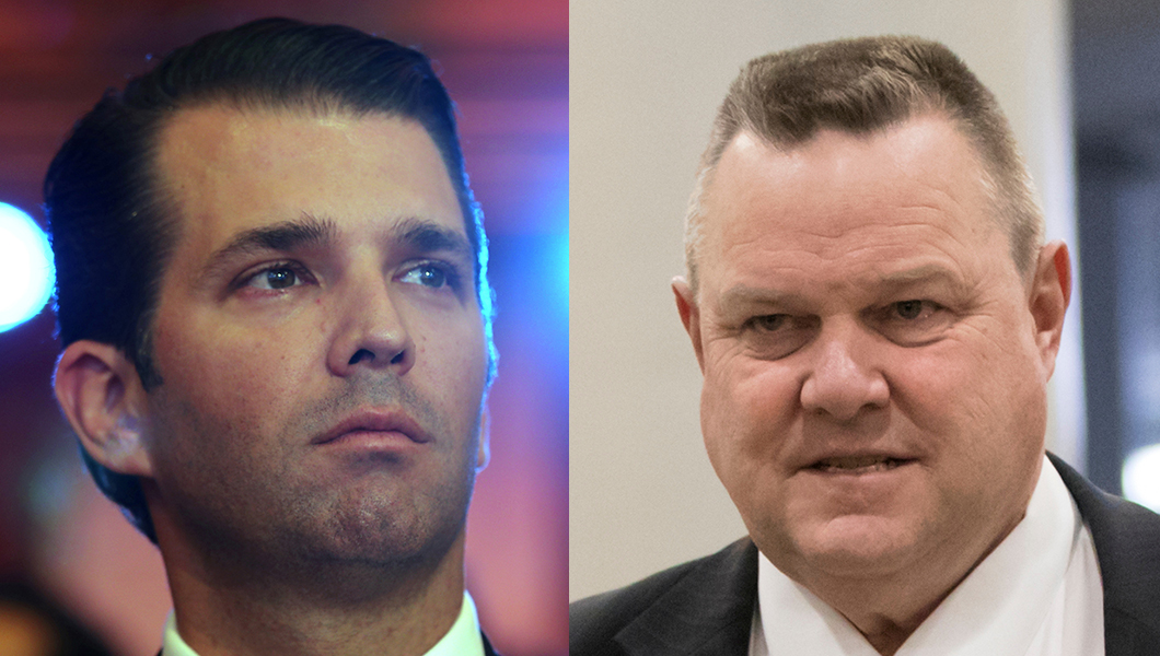 Trump Jr. hunting big game in Montana: Jon Tester, the senator who derailed his father’s VA pick