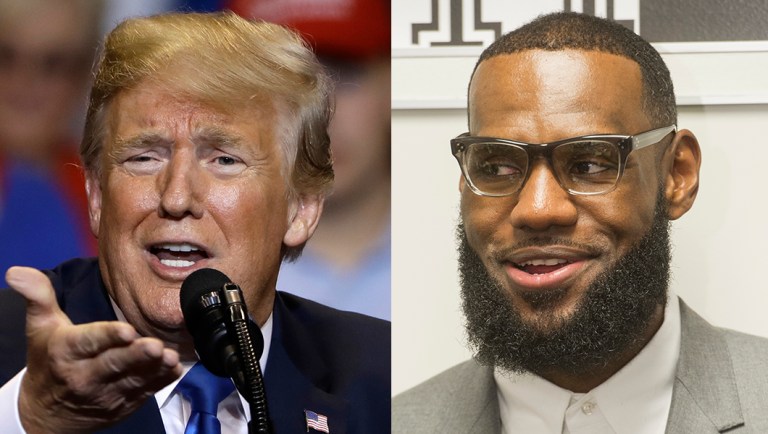 ‘Divisive’: Trump condemns LeBron James over deleted tweet about Ohio police shooting