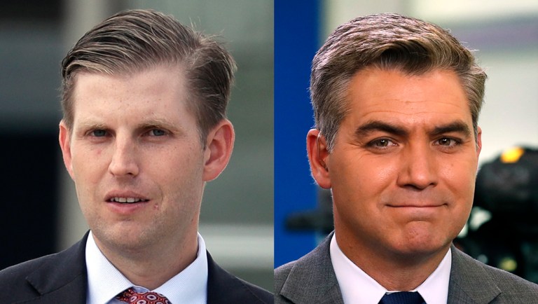 Eric Trump, Jim Acosta engage in Twitter spat over ‘CNN sucks’ chant
