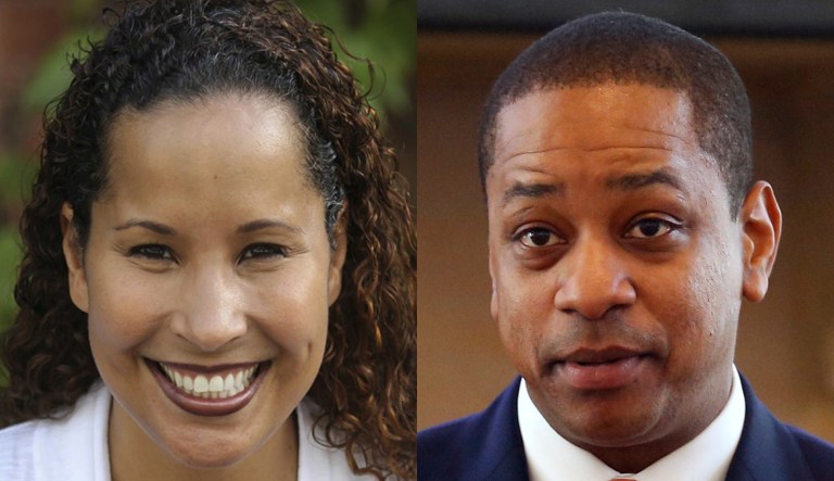 Vanessa Tyson and Justin Fairfax