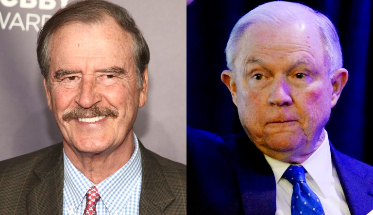 Vicente Fox and Jeff Sessions