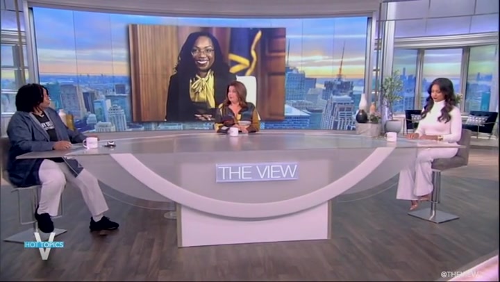 WATCH: The View host says Jackson criticism smears ‘qualifications of black women’