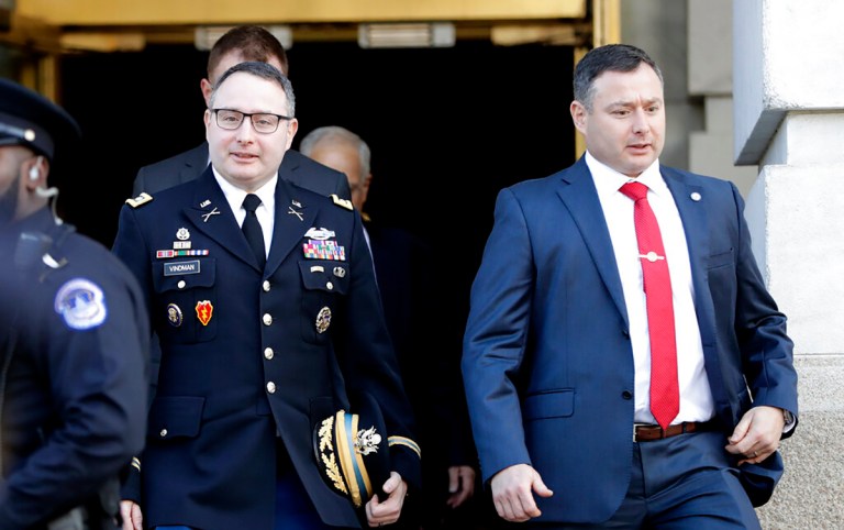 Alexander Vindman’s brother files complaint with Pentagon inspector general, claiming retaliation