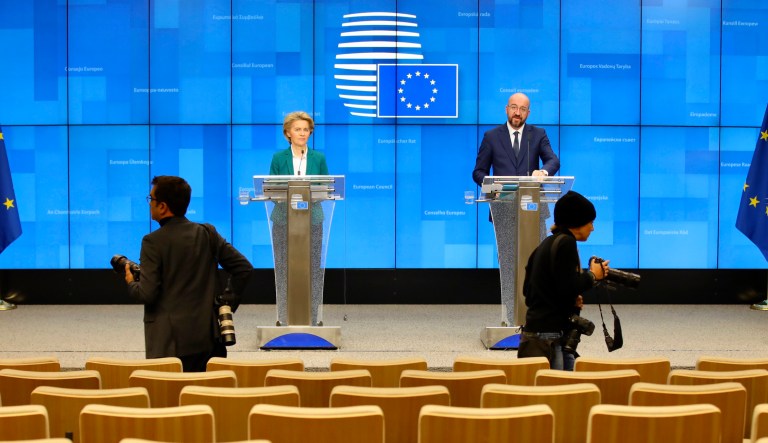 European Union chief calls for 30-day travel ban