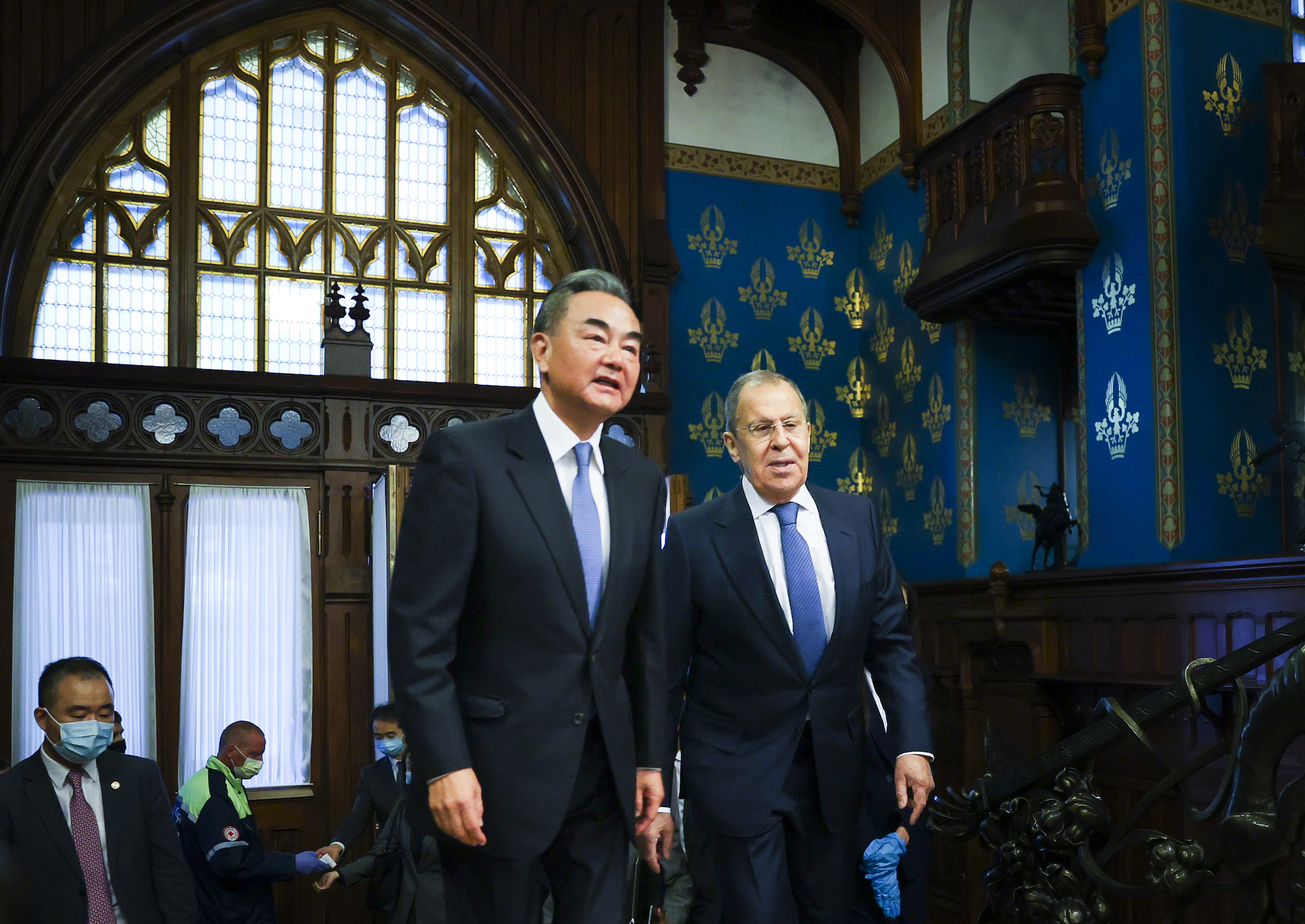 China appeals to Russia and other regional allies to counter US influence