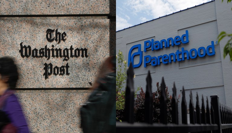 The Washington Post, Planned Parenthood.