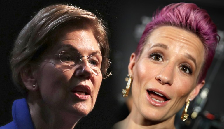 WATCH: Megan Rapinoe endorses Elizabeth Warren for ‘being bold and being real’