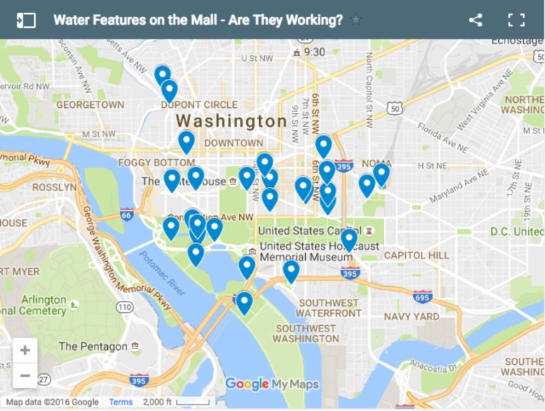 No oasis: 40% of D.C. memorial fountains busted