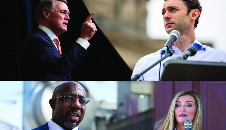 Two runoff races in one state will determine Senate control