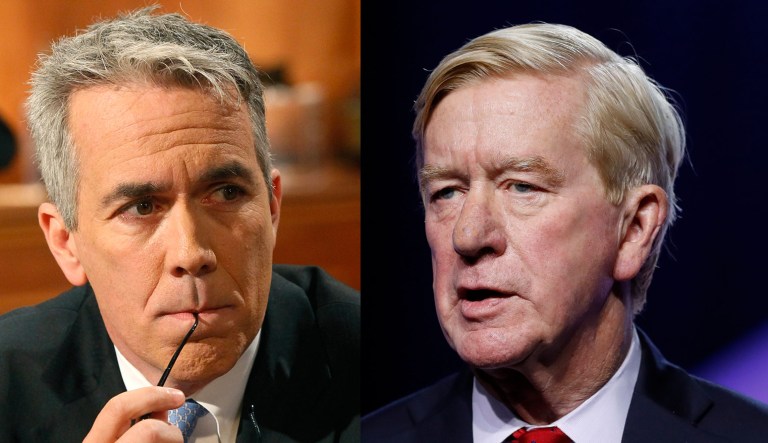 Former Illinois Rep. Joe Walsh and former Massachussetts Gov. Bill Weld