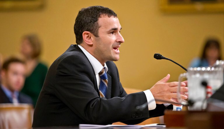 Acting IRS Commissioner Danny Werfel testifies on Capitol Hill in Washington, Thursday, June 27, 2013, before the House Ways and Means Committee hearing to report on the internal investigation into the extra scrutiny the IRS gave Tea Party and other conservative groups that applied for tax-exempt status.