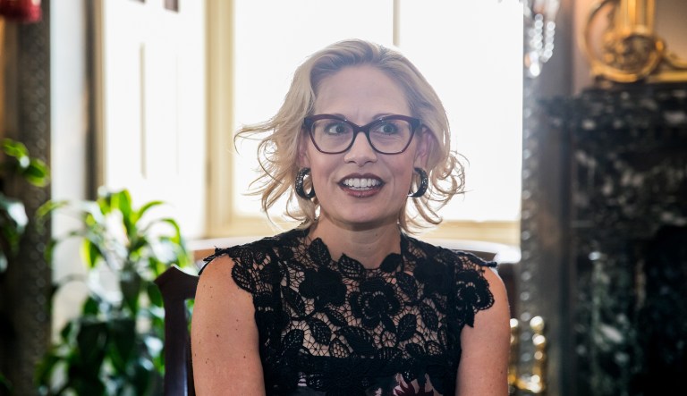 Wall Street wins with Kyrsten Sinema on Senate banking committee
