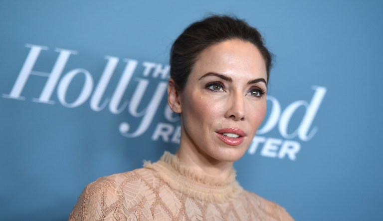 Whitney Cummings arrives at The Hollywood Reporter's Women in Entertainment Breakfast at Milk Studios on Wednesday, Dec. 5, 2018, in Los Angeles.