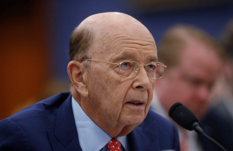 Commerce Secretary Wilbur Ross testifies before a House Committee on Appropriation subcommittee hearing on Capitol Hill in Washington, Tuesday, March 20, 2018.