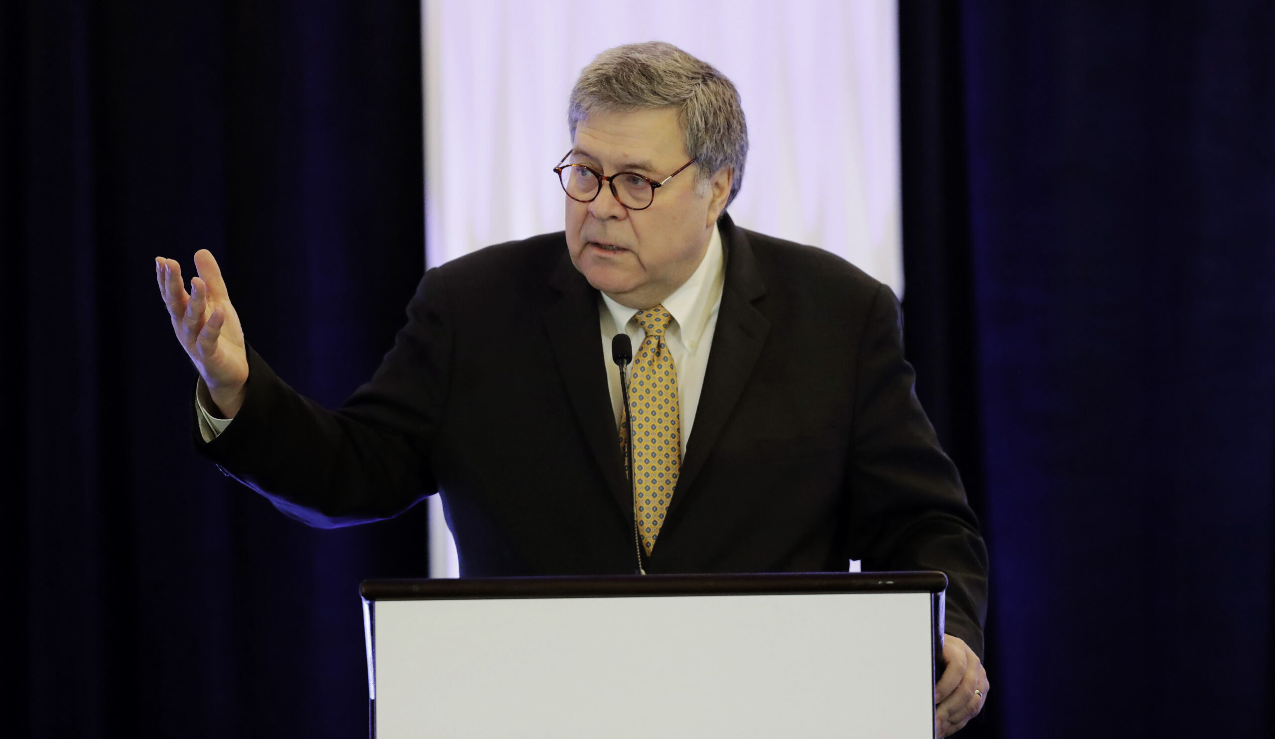 William Barr vows to prosecute ‘bad actors’ who ‘take advantage’ of coronavirus crisis